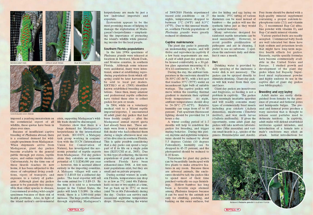 Reptilia Article- Page 3 of 4